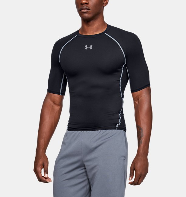 Men's UA HeatGear® Armour Short Sleeve Compression Shirt | Under ...